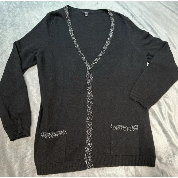 Talbots Lambs Wool Rabbit Hair Sweater Women Sz L Preppy Quiet Luxury Old Money - Picture 1 of 5